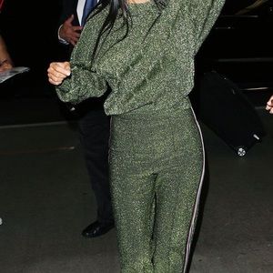 Metallic 2 piece jump suit